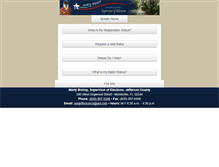 Tablet Screenshot of jeffersonvotes.com